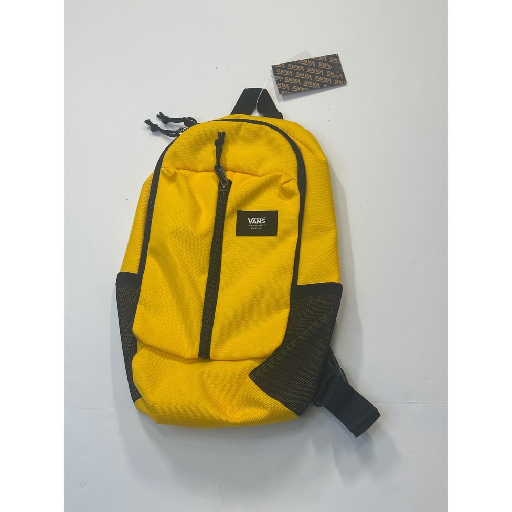 Vans Warp Sling Bag Cyber Yellow 11L Crossbody Backpack Cordura VN0A3WLWWHT